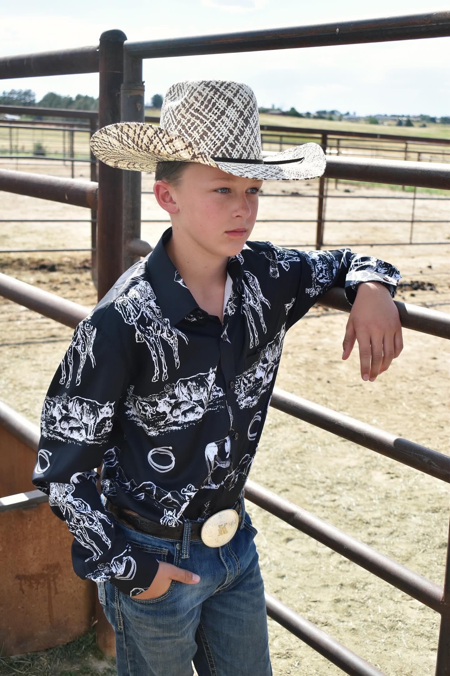 Ranch Life Unisex Western Button Up Shirt