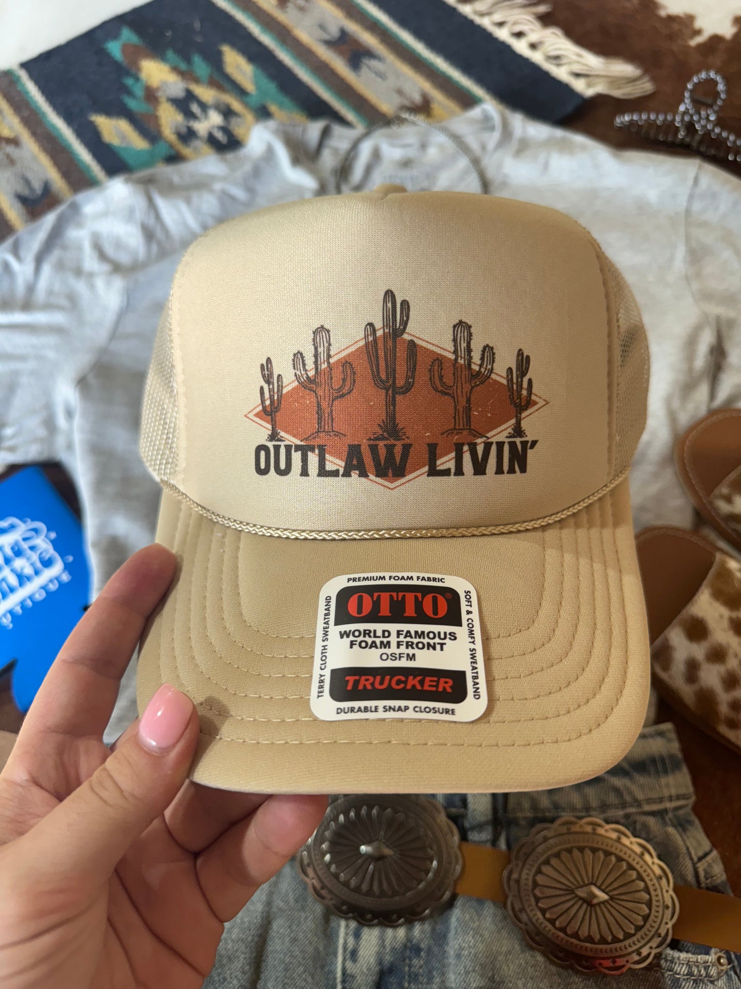 Outlaw Livin' Trucker Hat