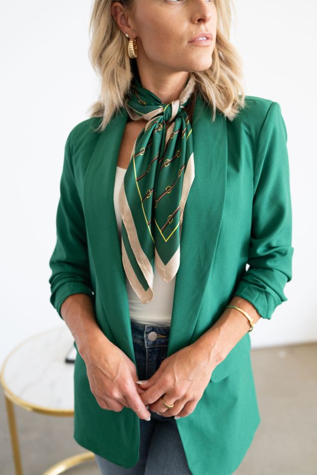 The Destiny Blazer in Green