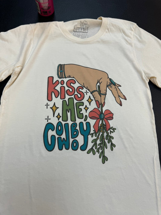 Kiss Me Cowboy Graphic Tee