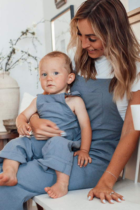 Cody Jumpsuit in Blue - Kids