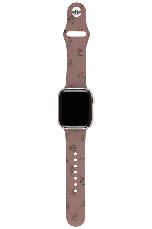 Mauve Meadow Watch Band