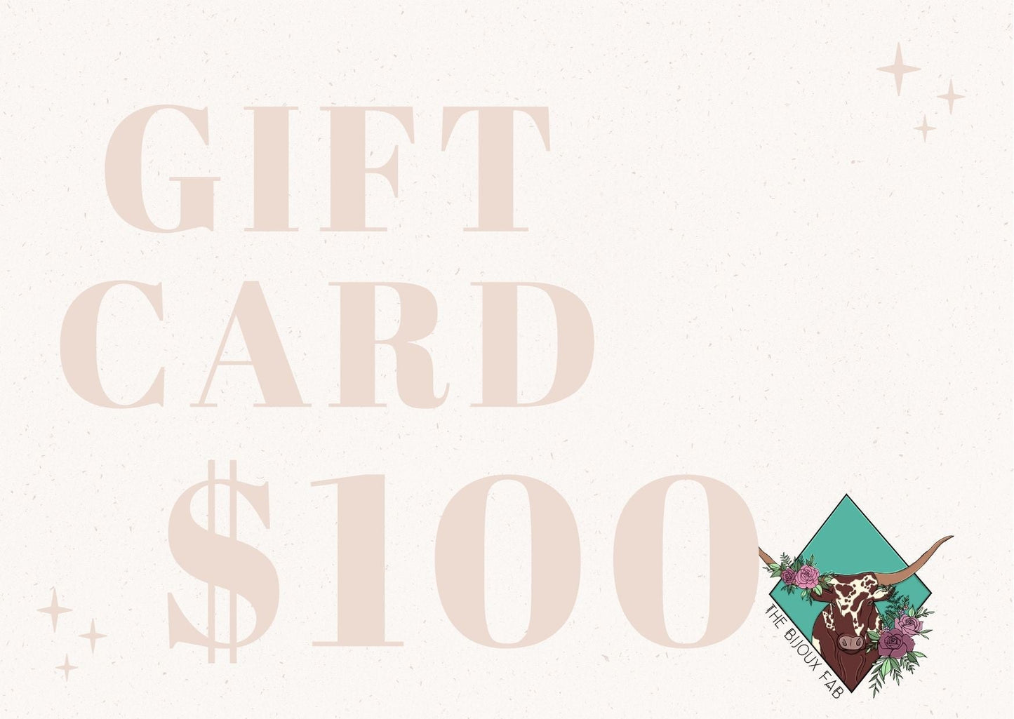 Gift Card - The bijoux FAB