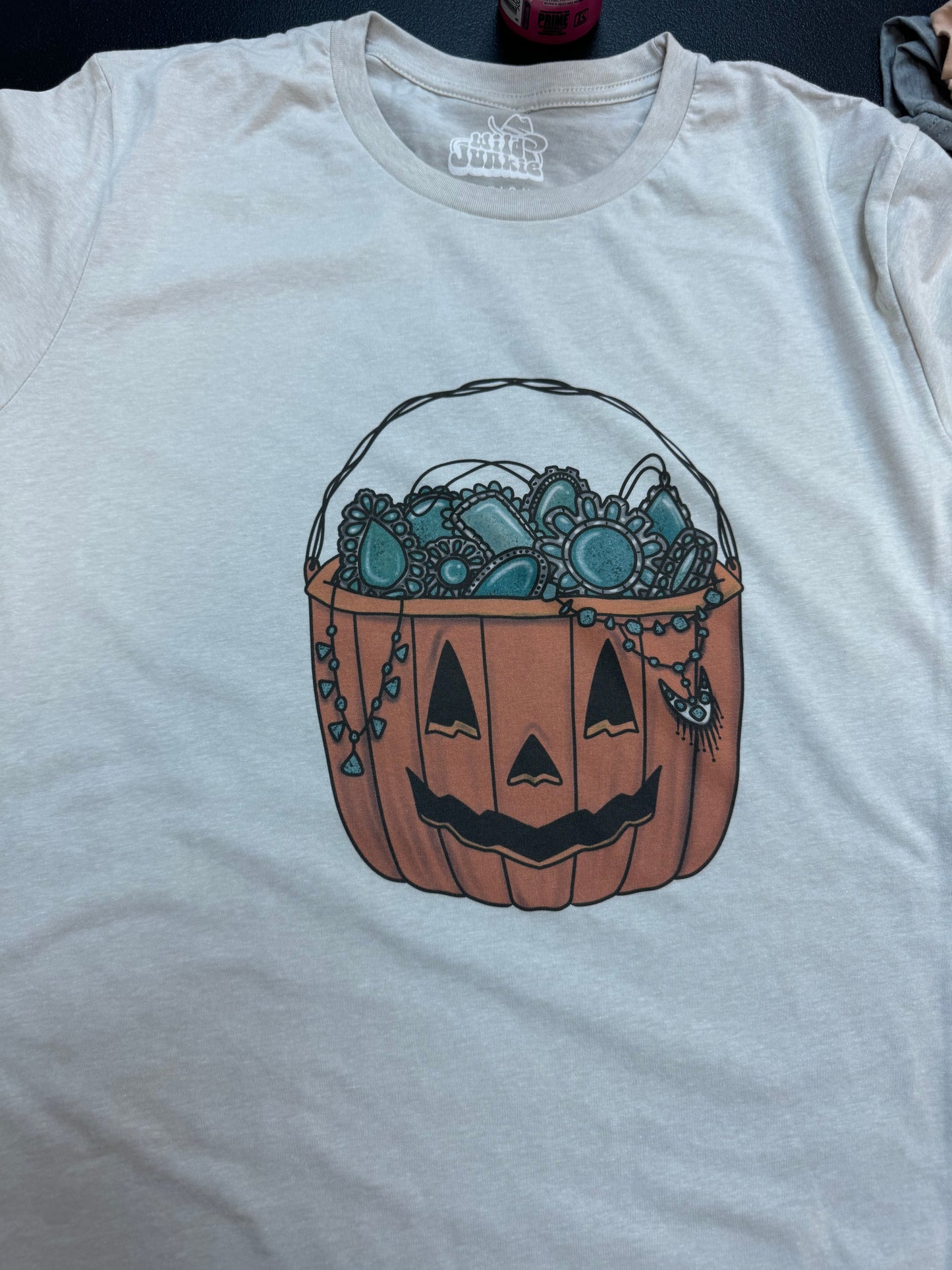 Turquoise Treats Halloween Graphic Tee