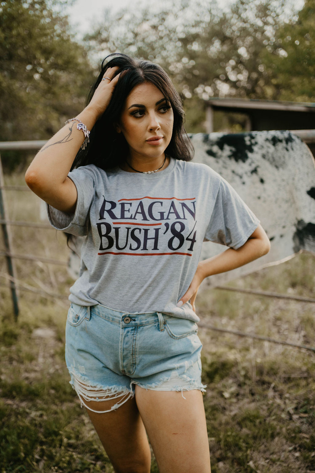 Reagan and Bush Graphic Tee