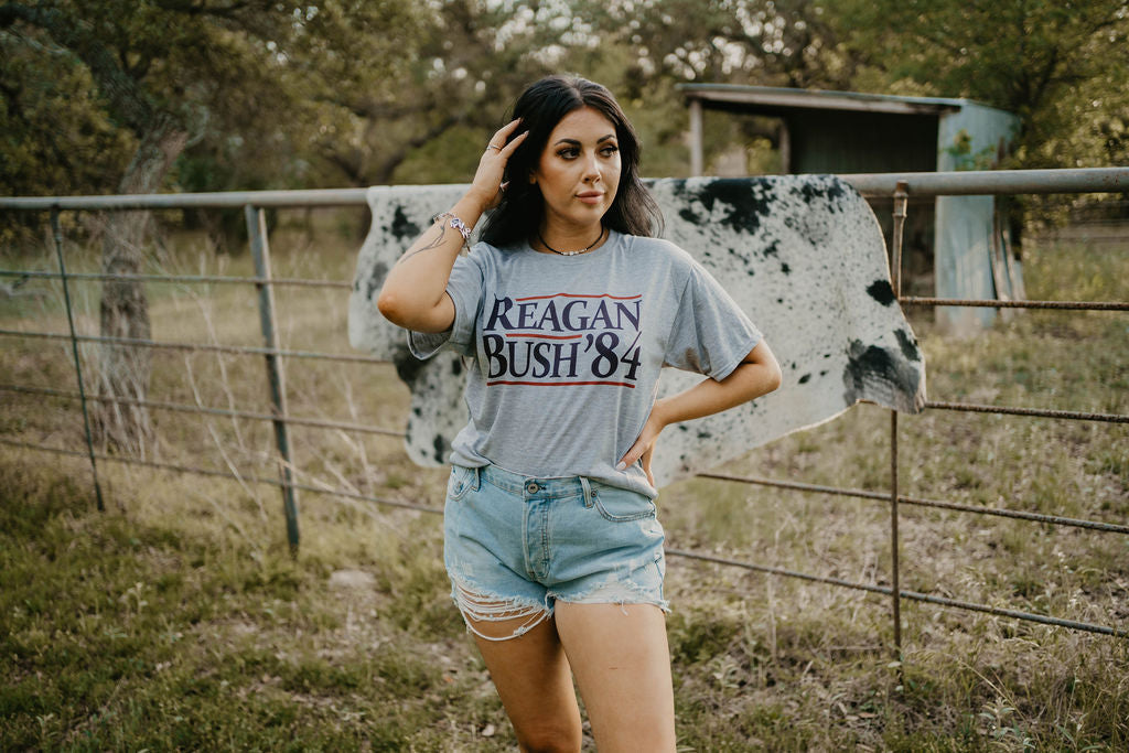 Reagan and Bush Graphic Tee