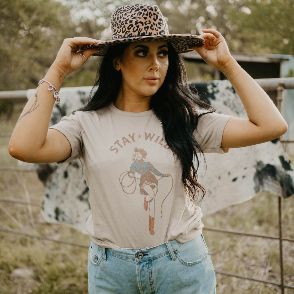 Pinup Stay Wild Graphic Tee