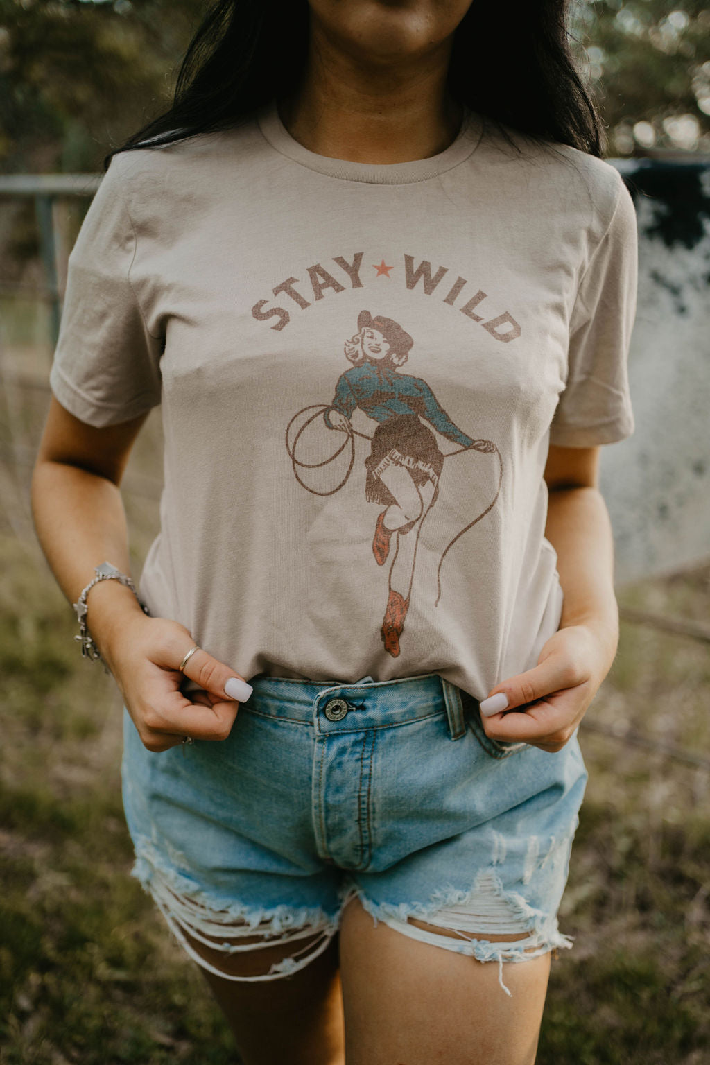 Pinup Stay Wild Graphic Tee