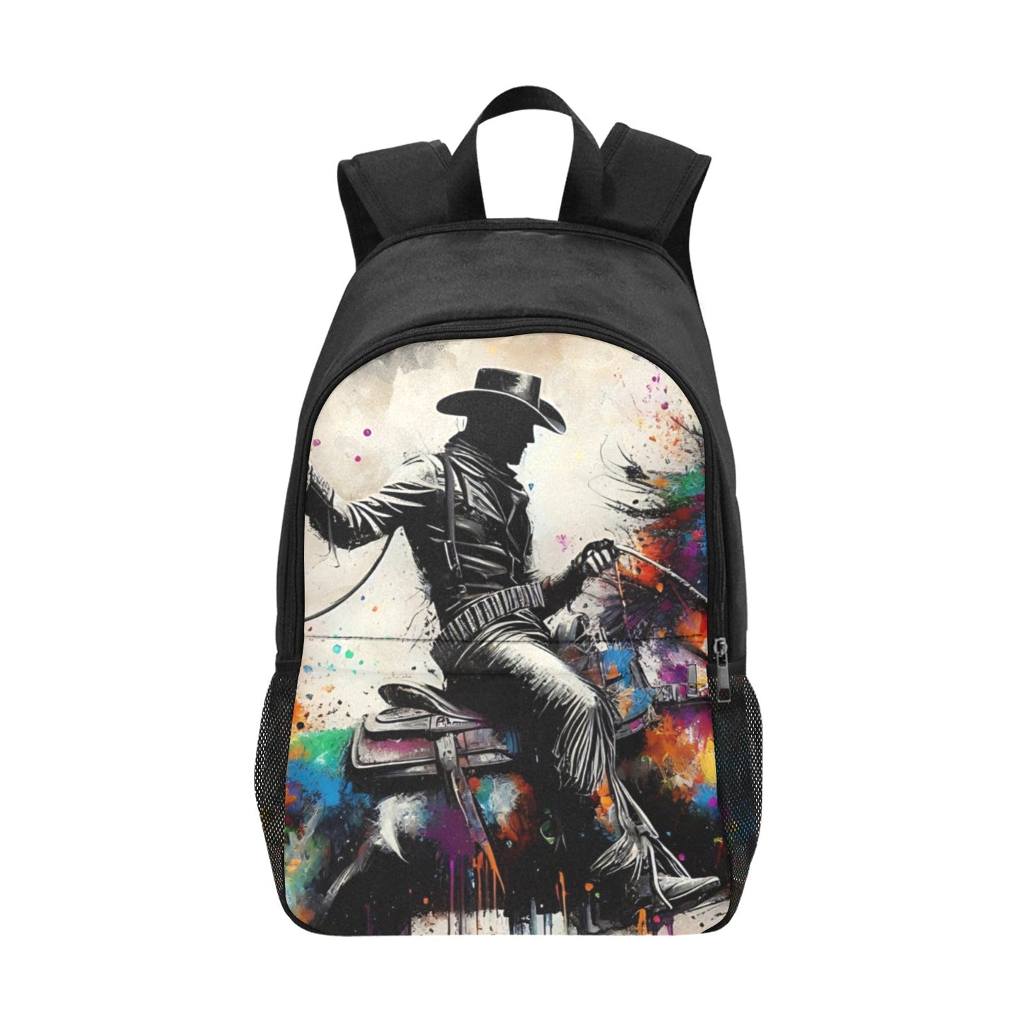 Watercolor Cowboy Backpack