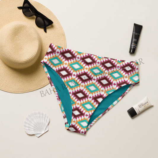 Yeehaw Aztec Print Bikini Bottom