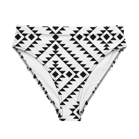 Aztec Cowgirl High Waisted Bikini Bottom