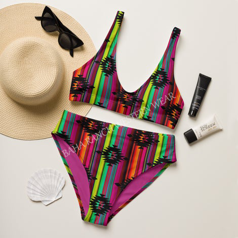 Yeehaw Aztec Serape Bikini