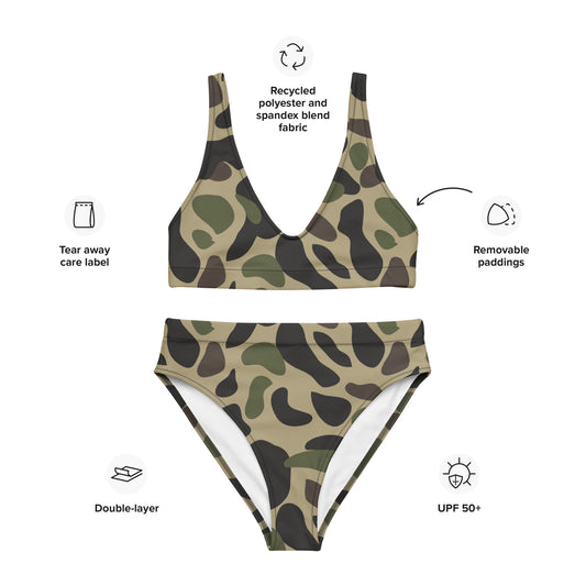 Camo Cowgirl High Waisted Bikini