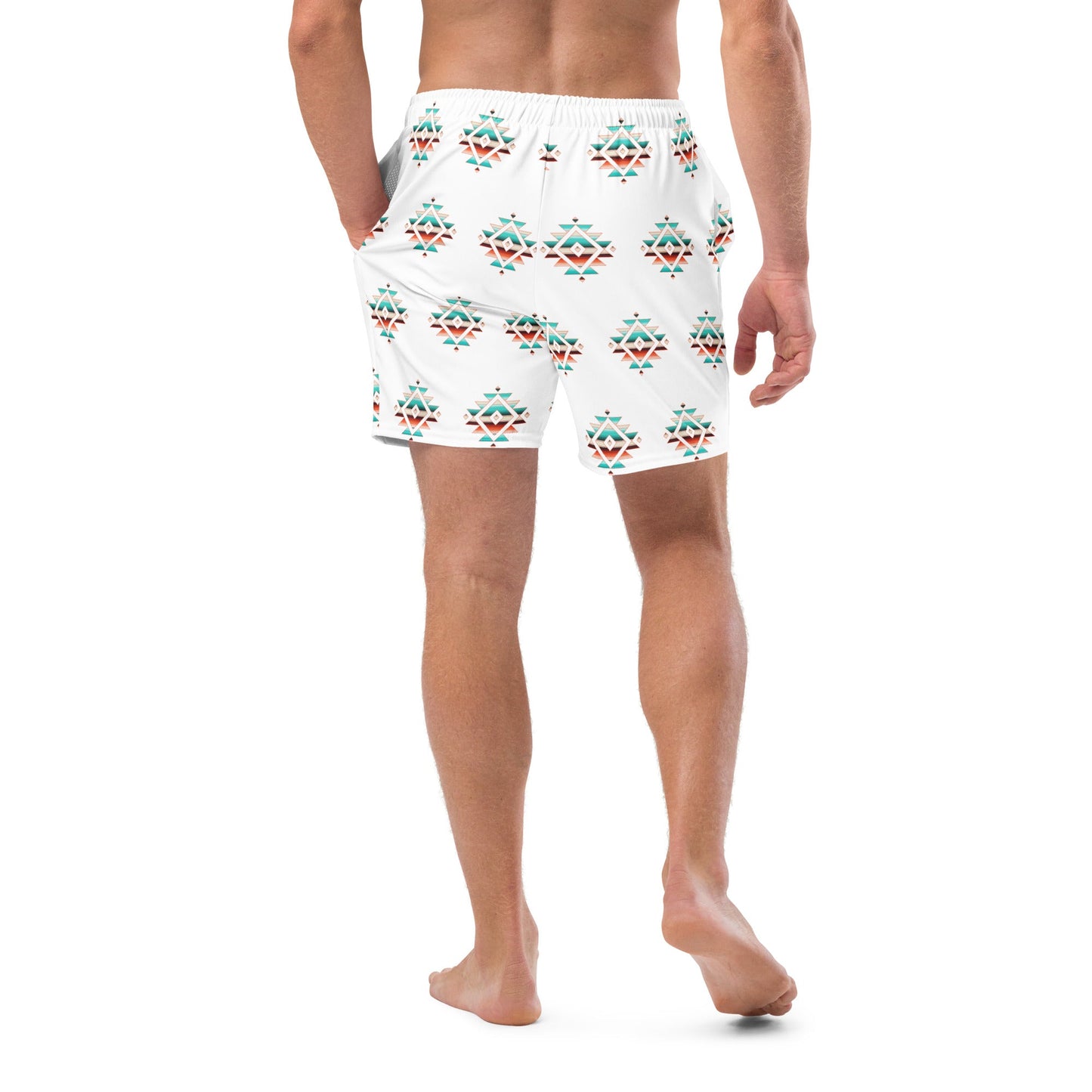 Yeehaw Sedona Aztec Men's Swim Trunks