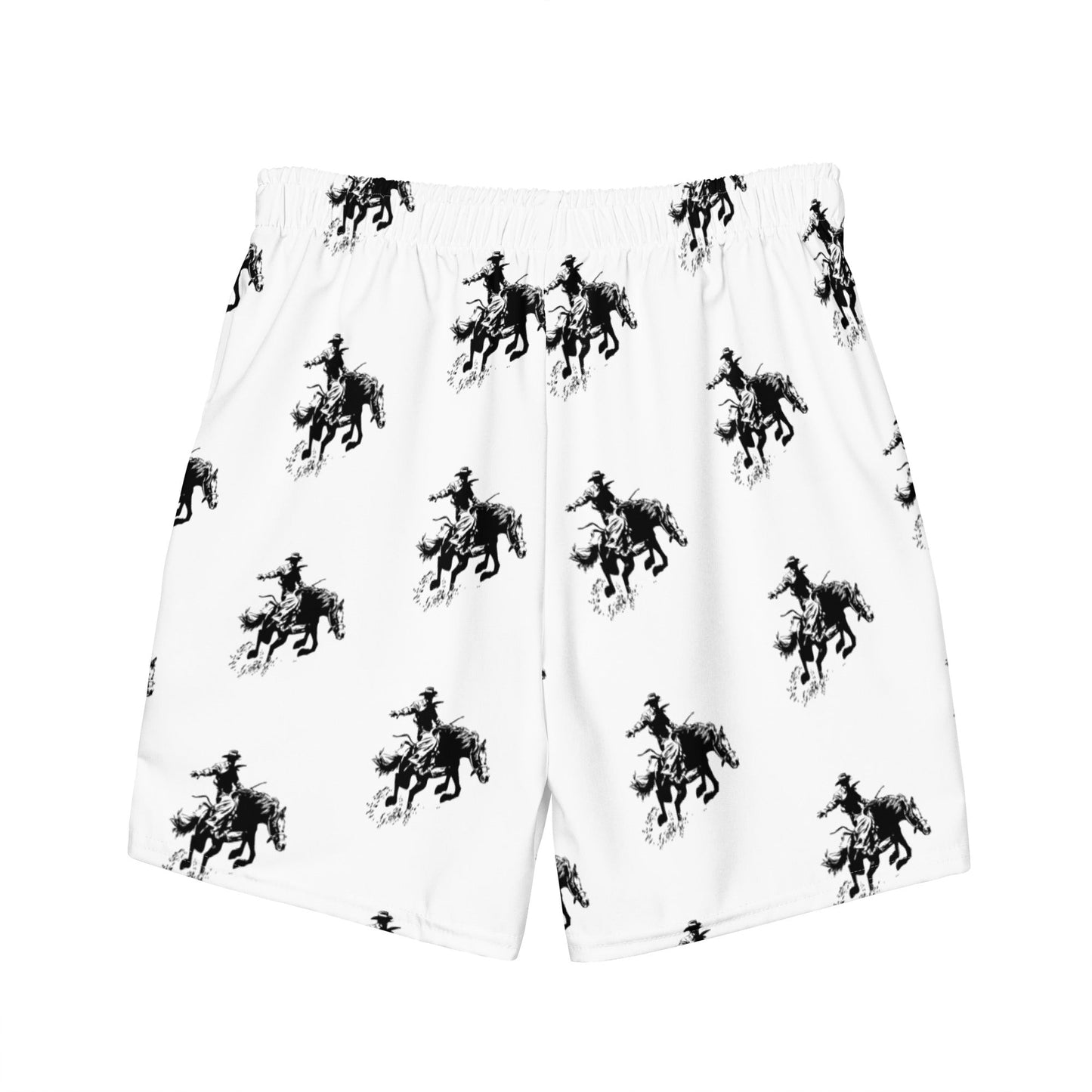 Yeehaw Rodeo Bronc Men's Swim Trunks