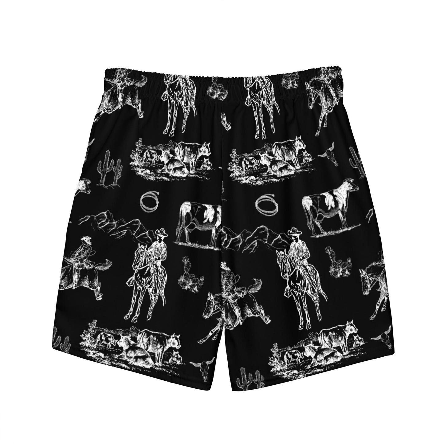 Yeehaw Ranch Life Men's Swim Trunks