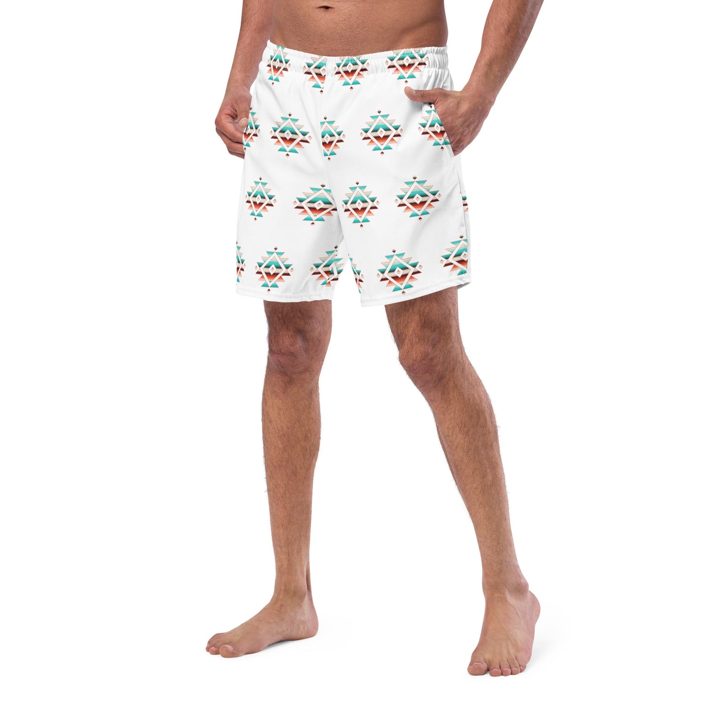 Yeehaw Sedona Aztec Men's Swim Trunks