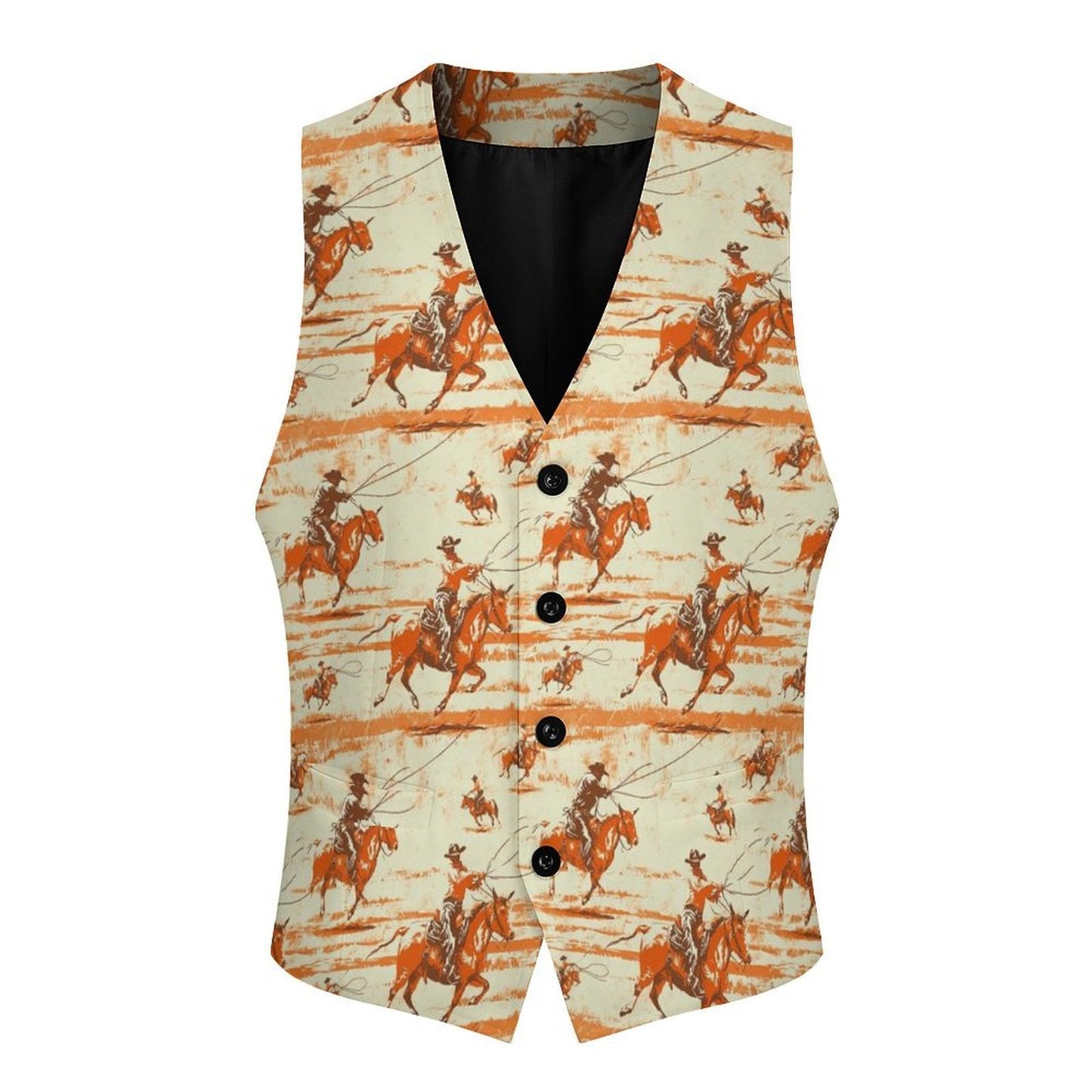 Retro Western Men's Vest