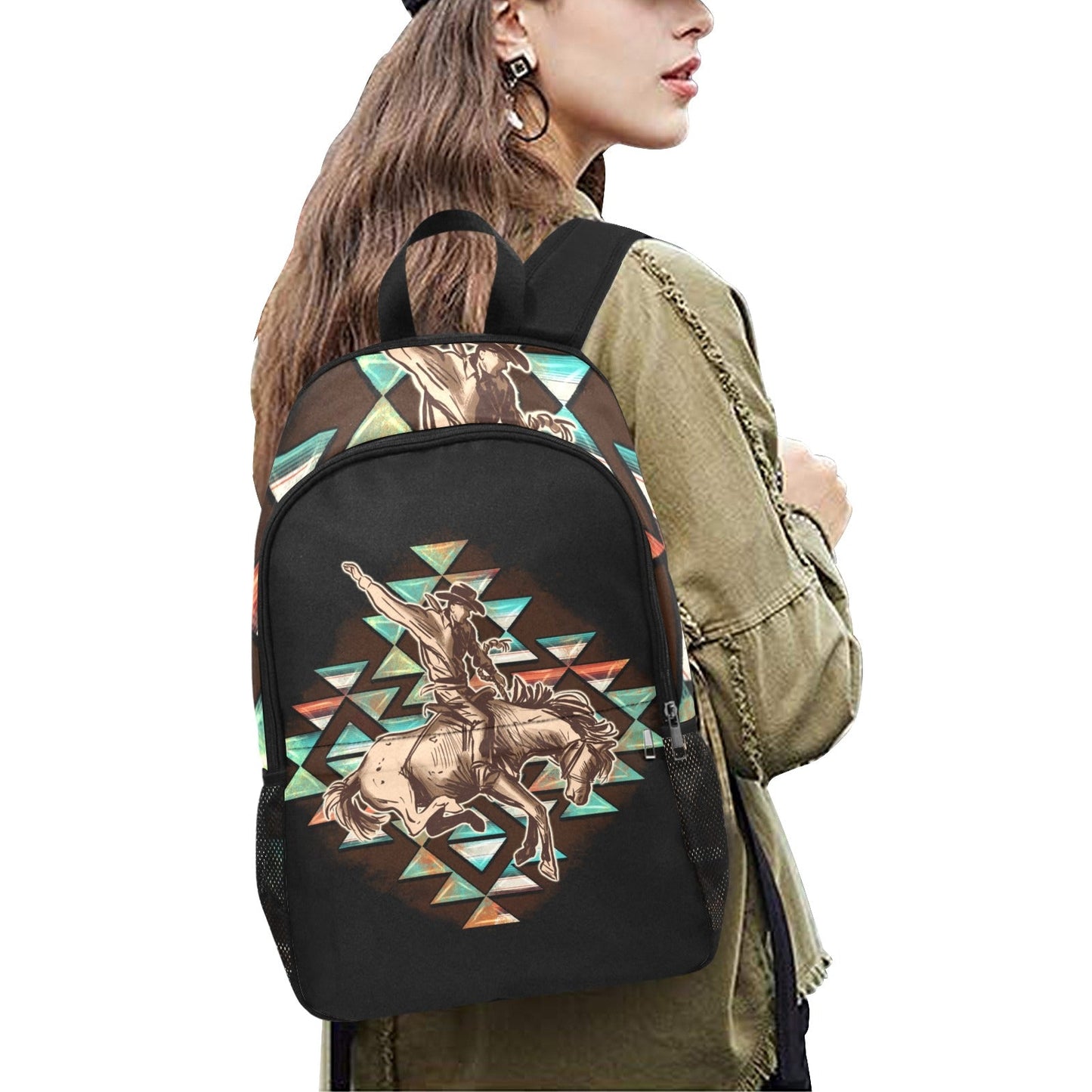 Aztec Rodeo Cowboy Backpack