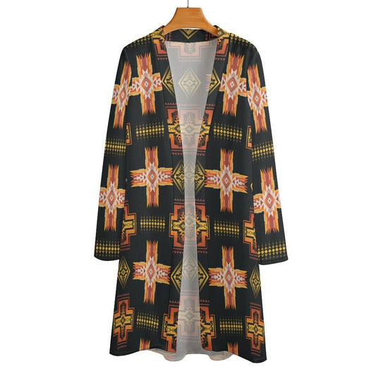 Fire Aztec Lightweight Cardigan