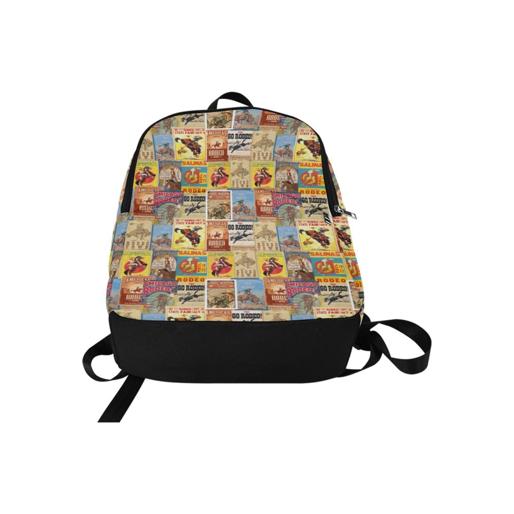 Vintage Rodeo Poster Backpack