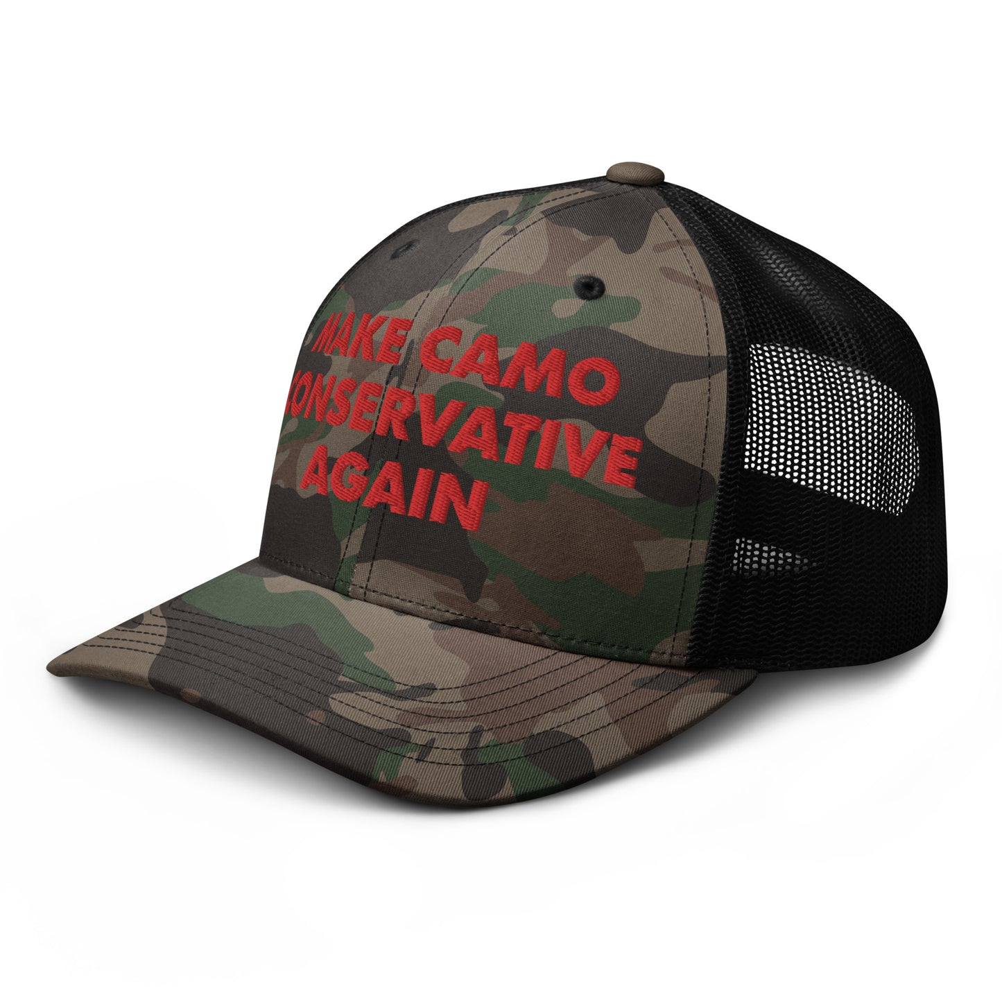 Make Camo Conservative Again Trucker Hat