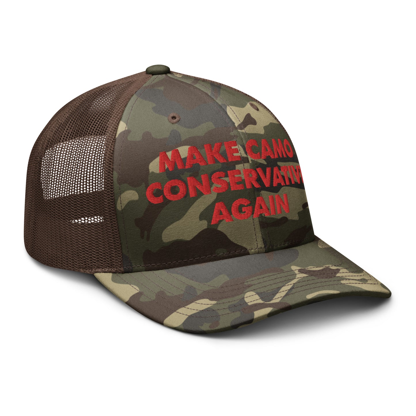 Make Camo Conservative Again Trucker Hat