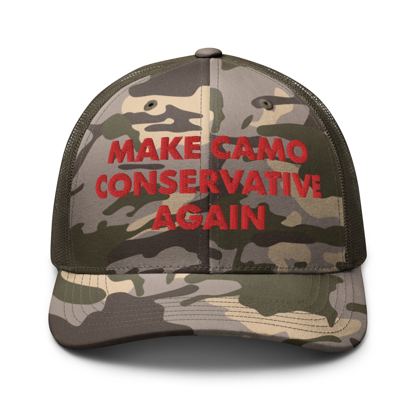 Make Camo Conservative Again Trucker Hat