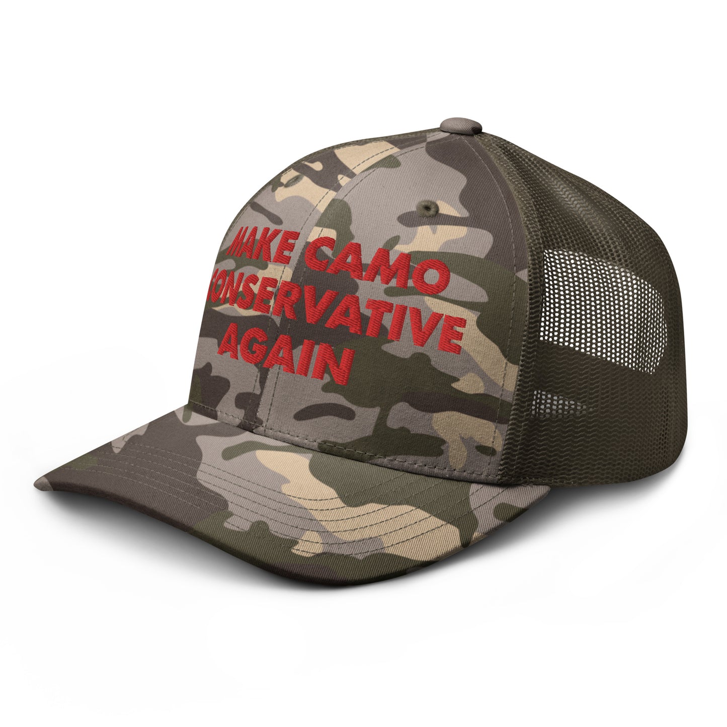 Make Camo Conservative Again Trucker Hat