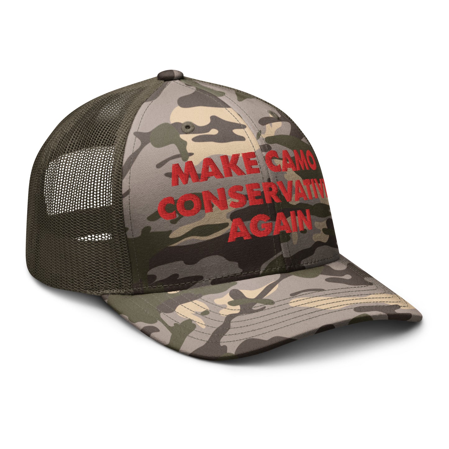 Make Camo Conservative Again Trucker Hat