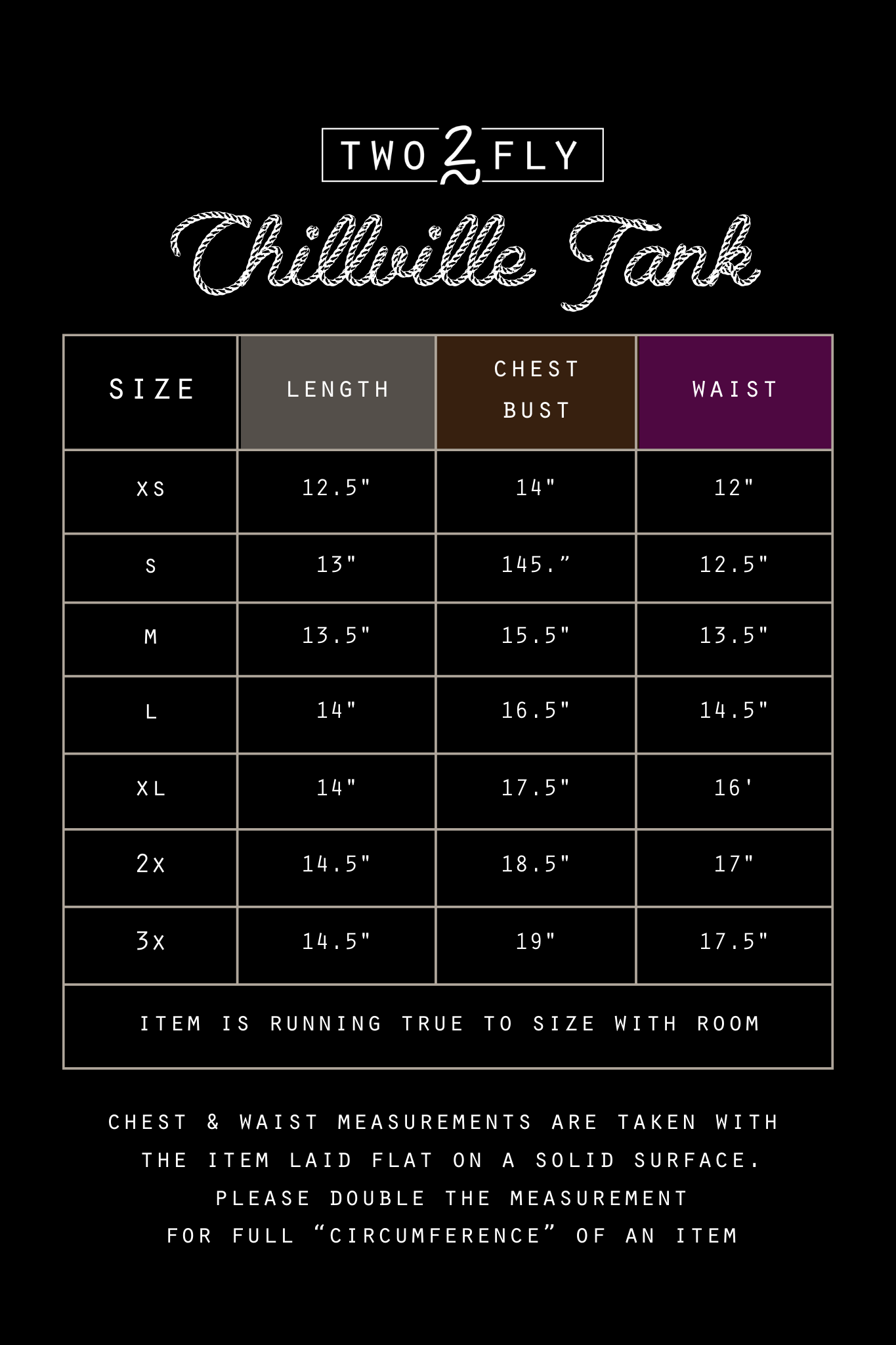 CHILLVILLE TANK *POP [3X ONLY]