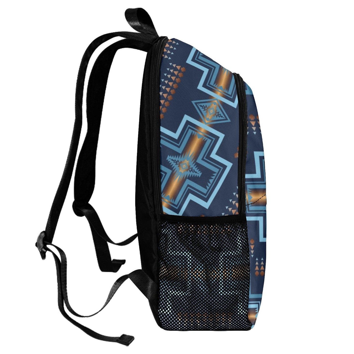 Navy Aztec Backpack