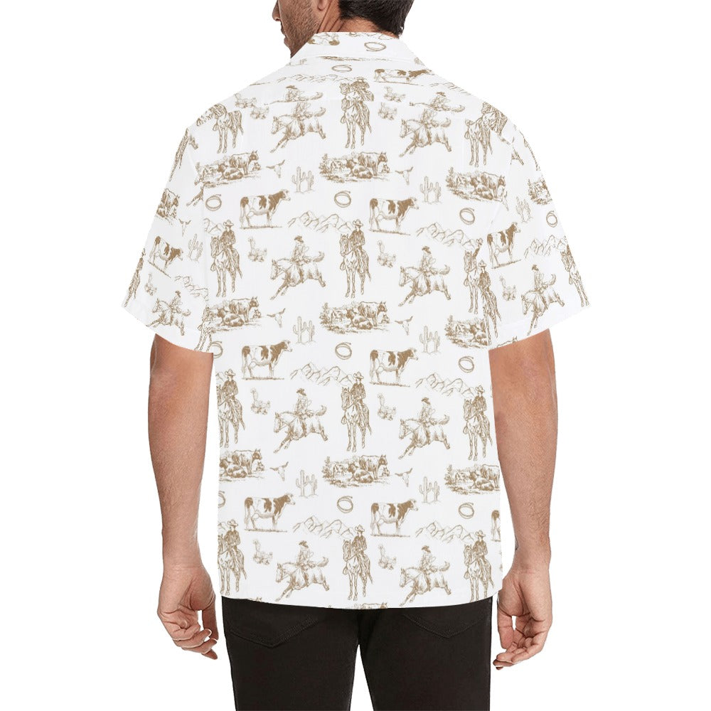 Ranch Way Men's Western Camp Shirt