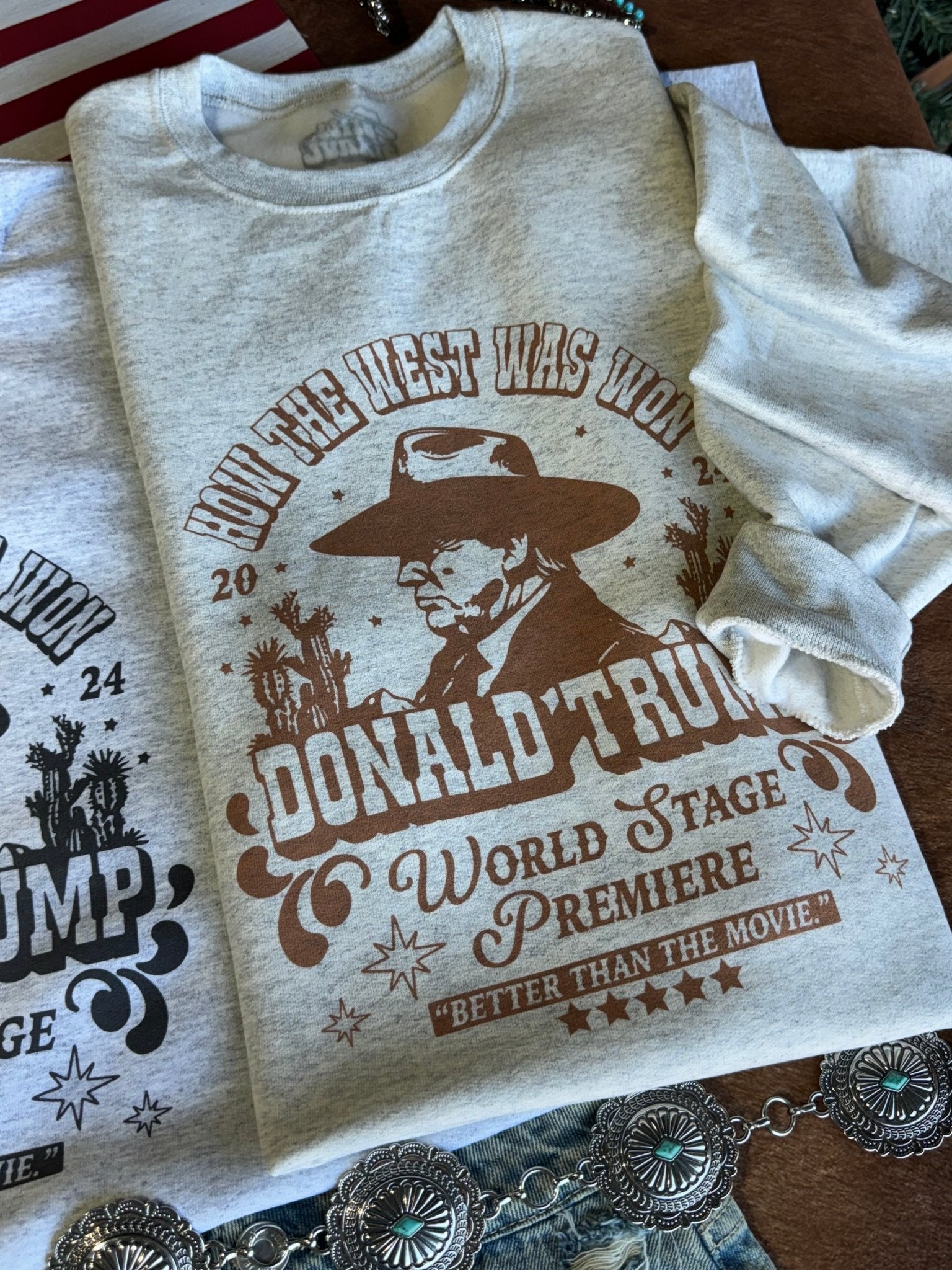 Donald Trump: The Premiere Graphic SweatshirtAshS