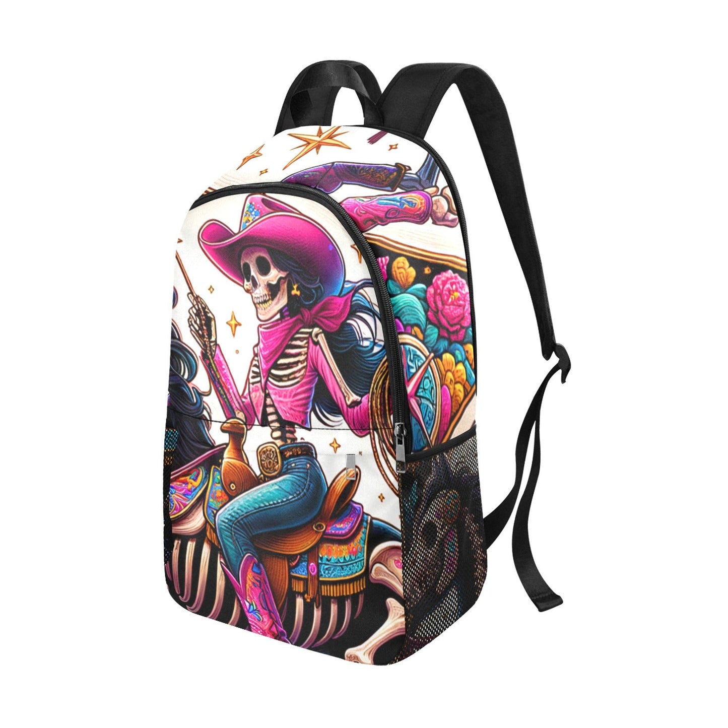 Skeleton Cowgirl Backpack