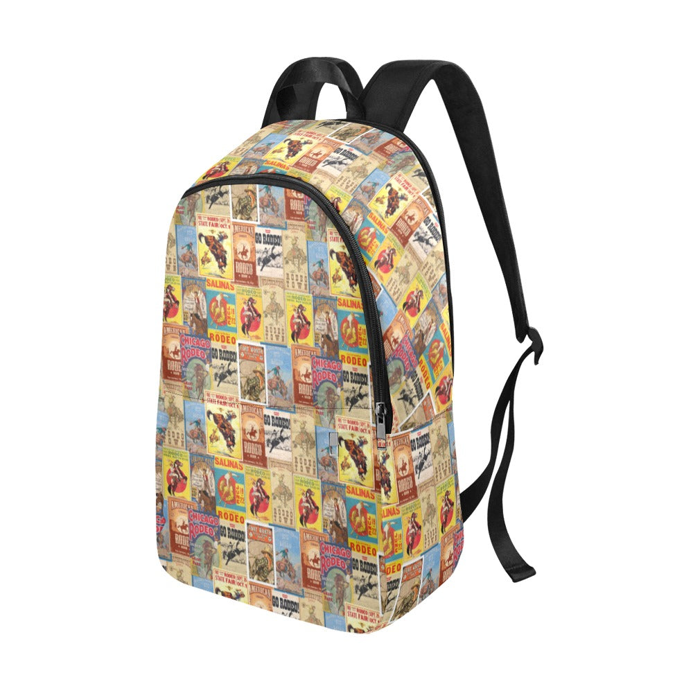 Vintage Rodeo Poster Backpack