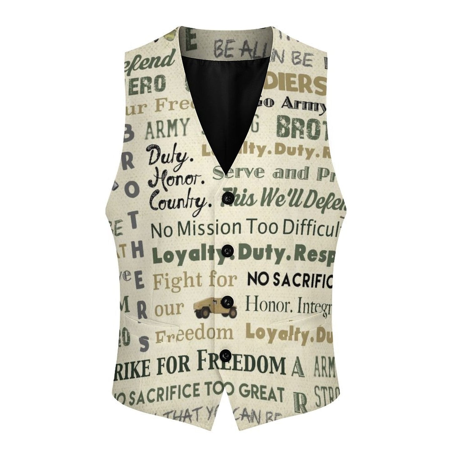 Freedom Patriot Men's Western Vest