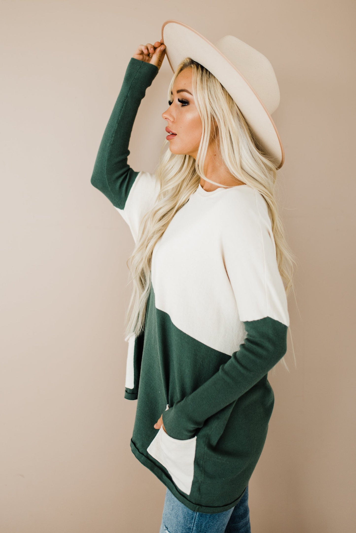 Andi Sweater in Hunter Green