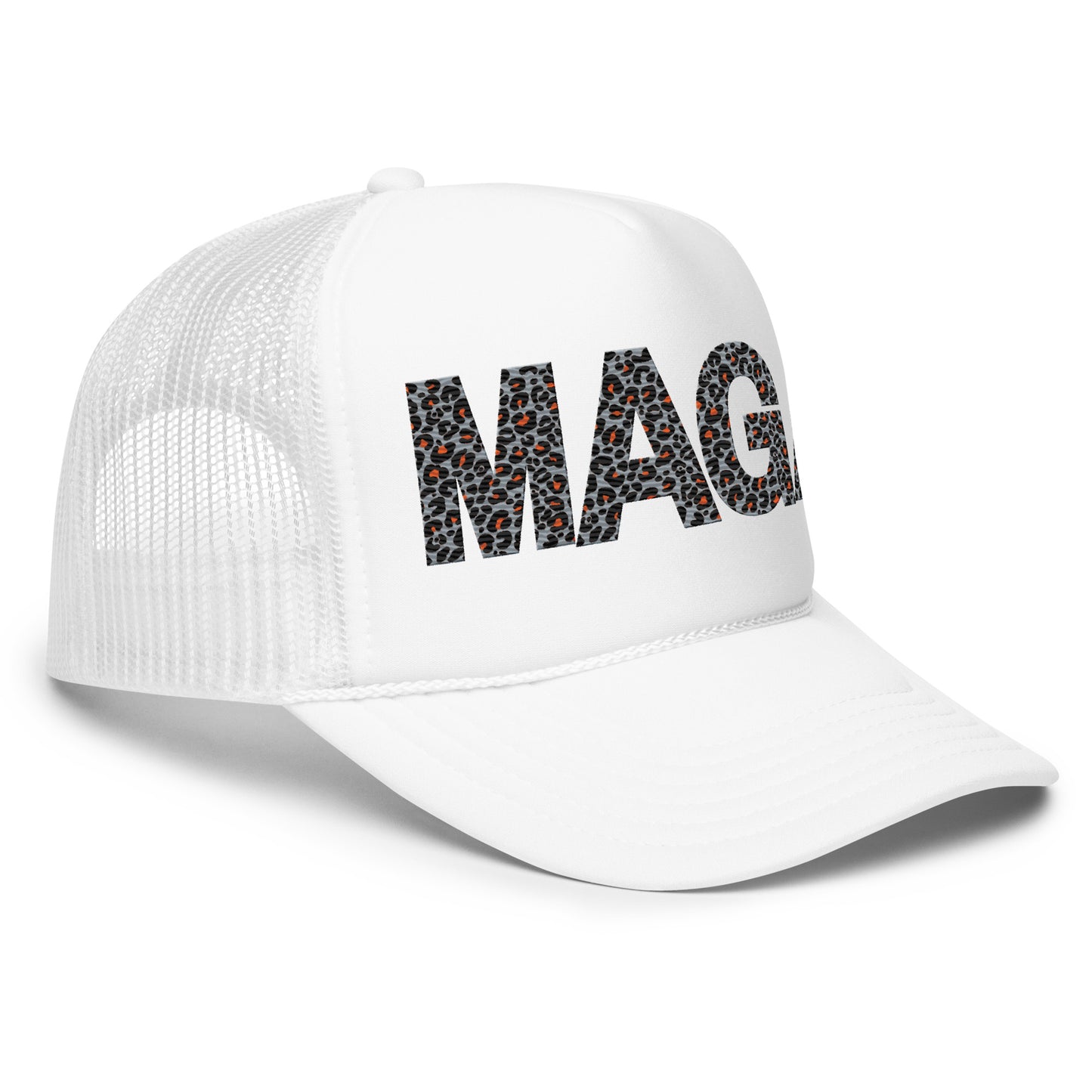 MAGA Embroidered Cheetah Hat