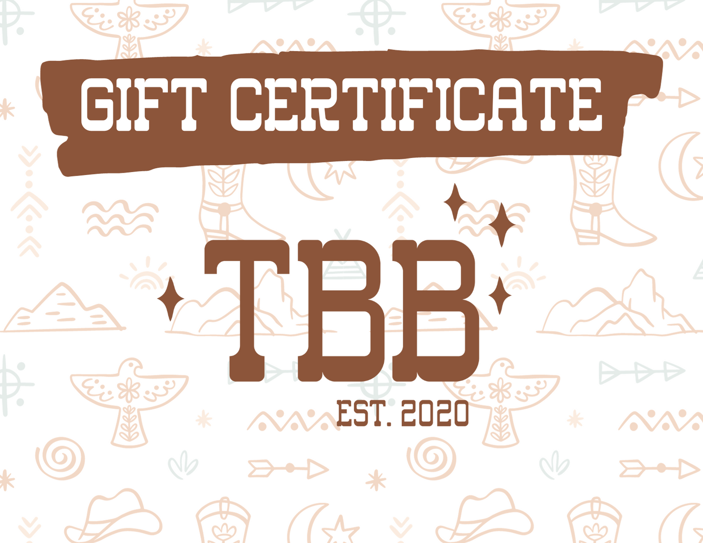 The Backroad Babe Boutique | Gift Card (Up to $100)