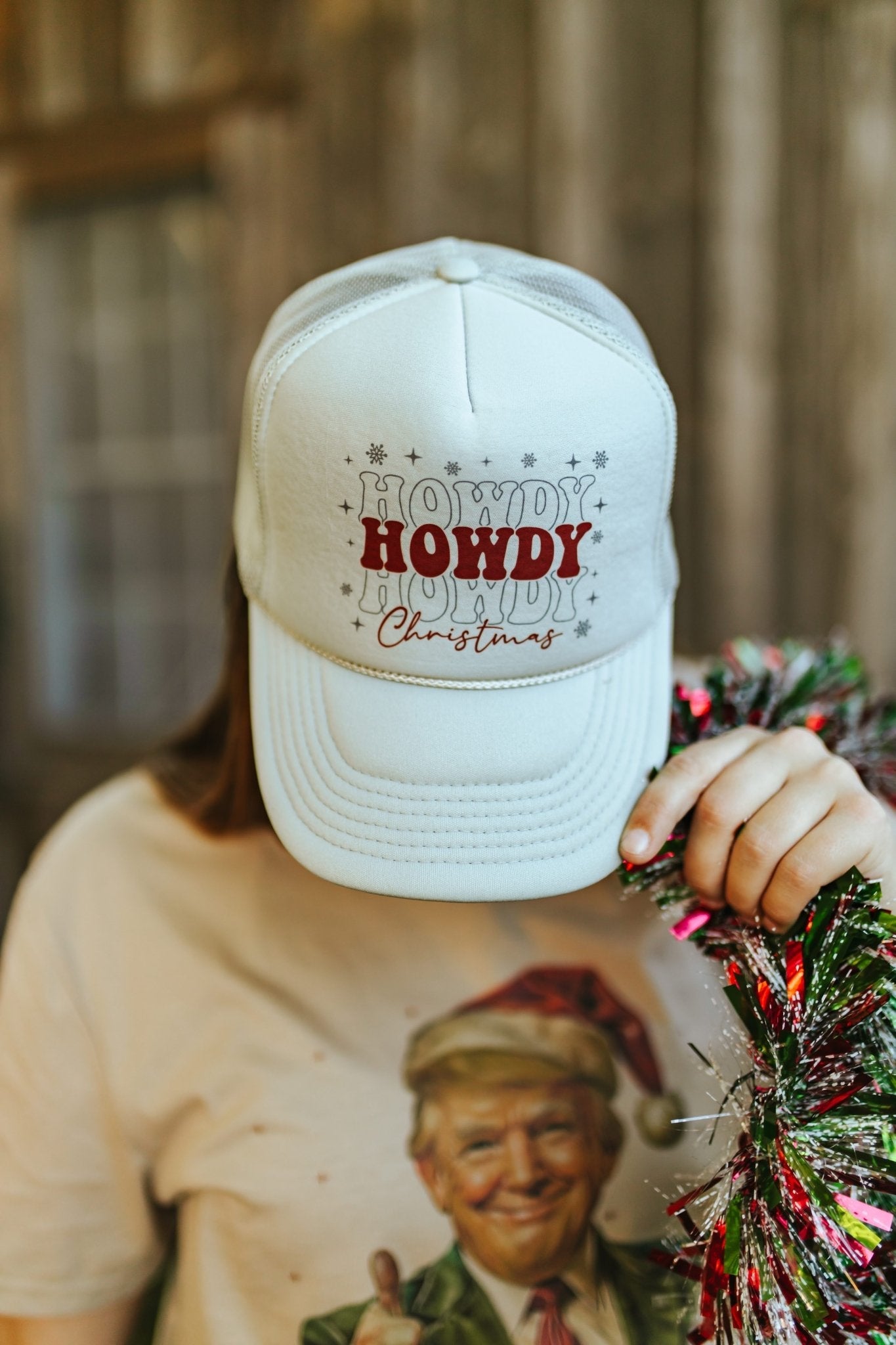 Howdy Christmas Trucker Hat