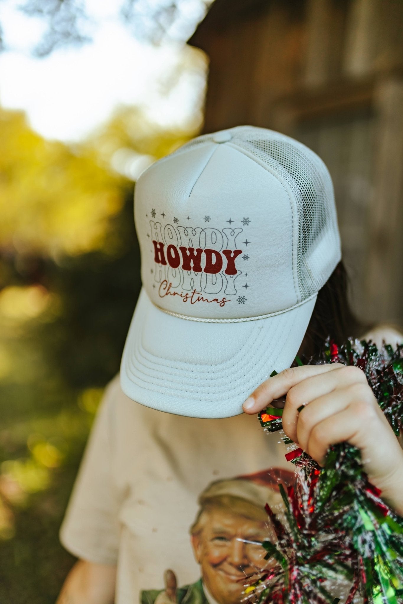 Howdy Christmas Trucker Hat