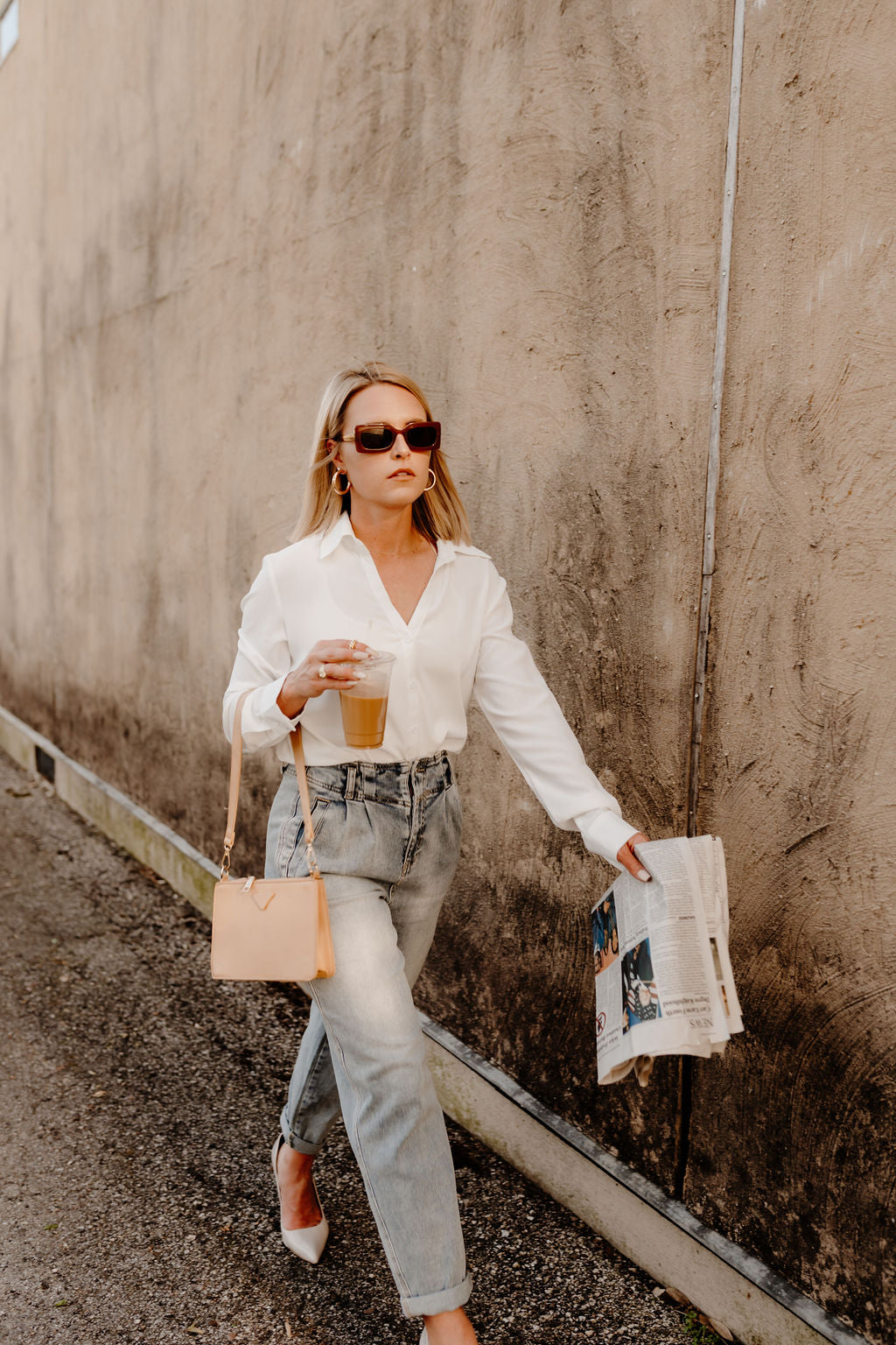 The BBT Shea Top in White