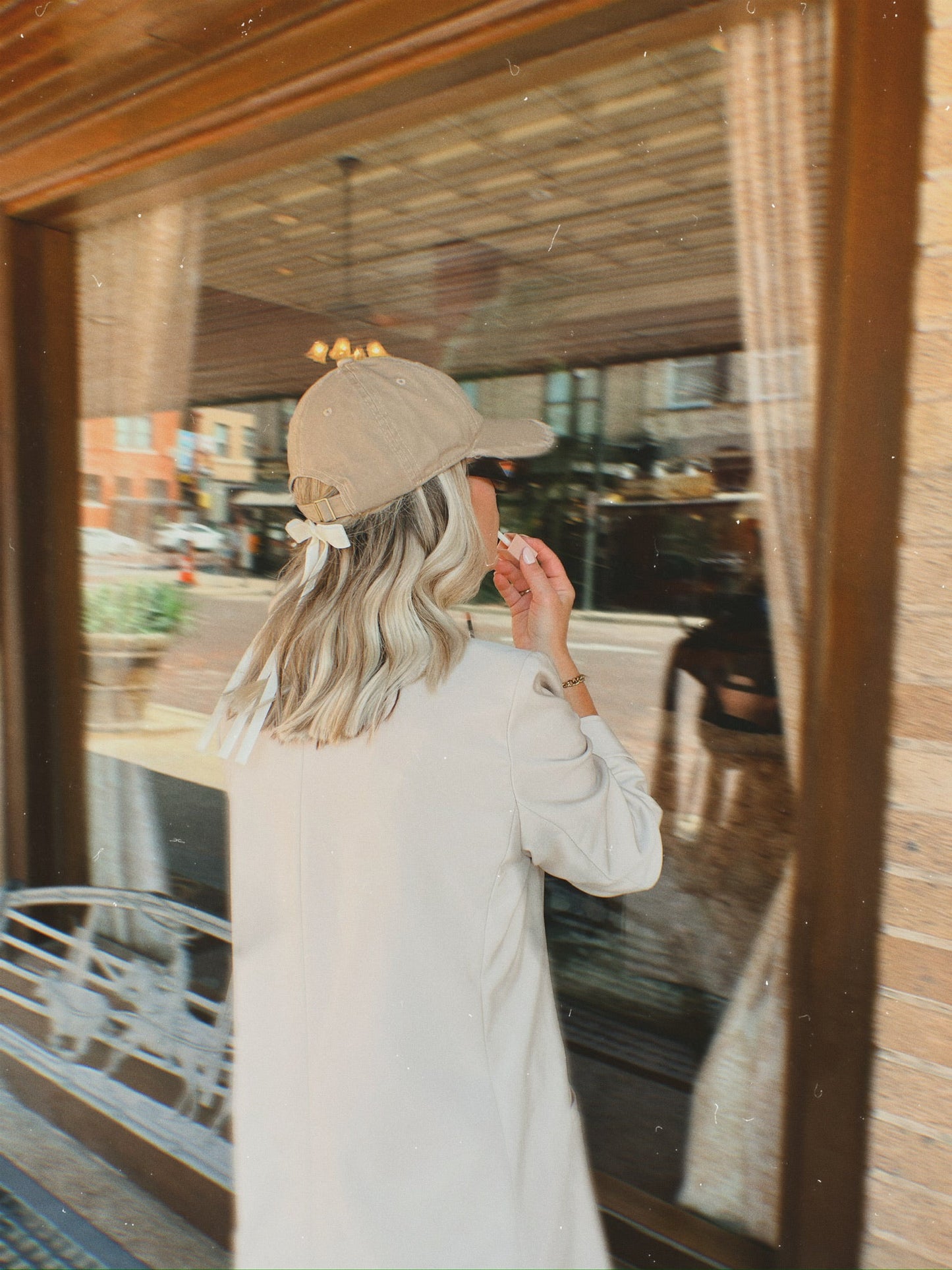 The Ribbon Embroidered Dad Cap