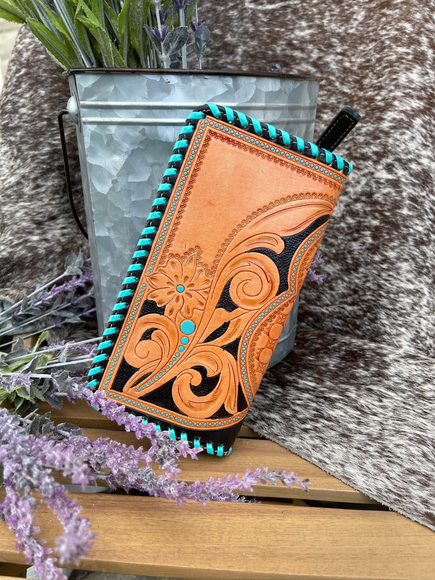 Turquoise Beauty Wallet