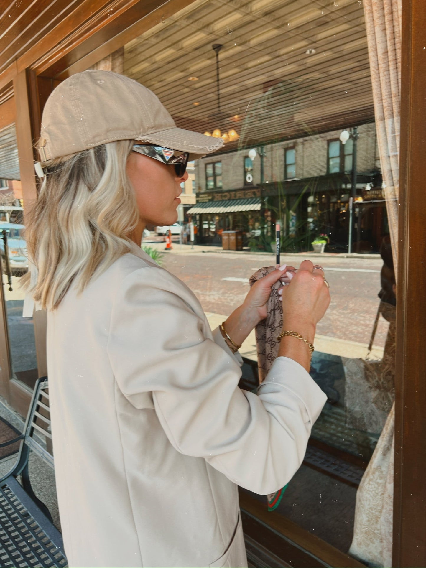 The Ribbon Embroidered Dad Cap