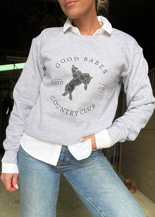 The Good Babes Country Club Sweatshirt