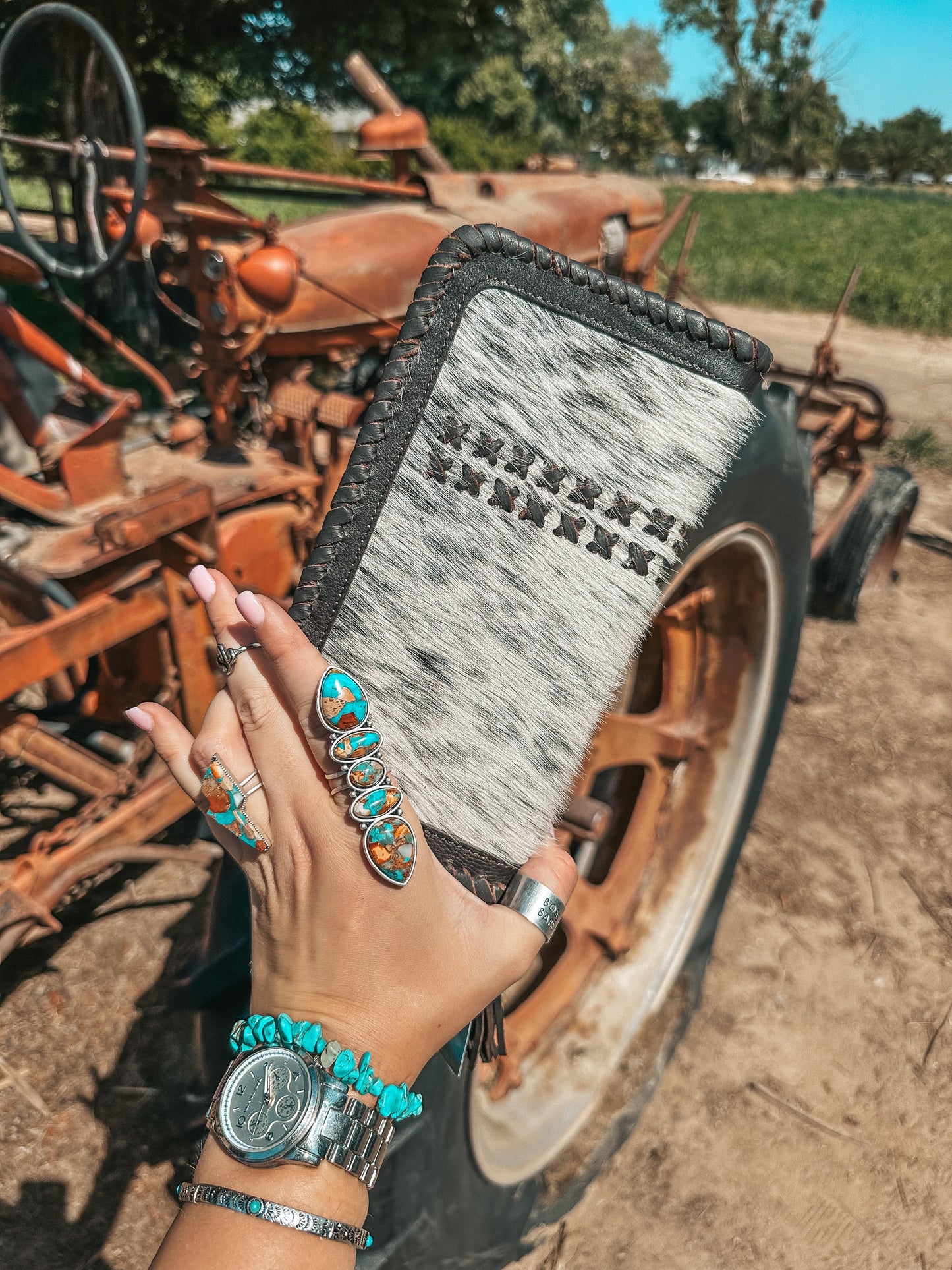 The Wesson (Brown Leather) Wallet a Haute Southern Hyde by Beth Marie Exclusive