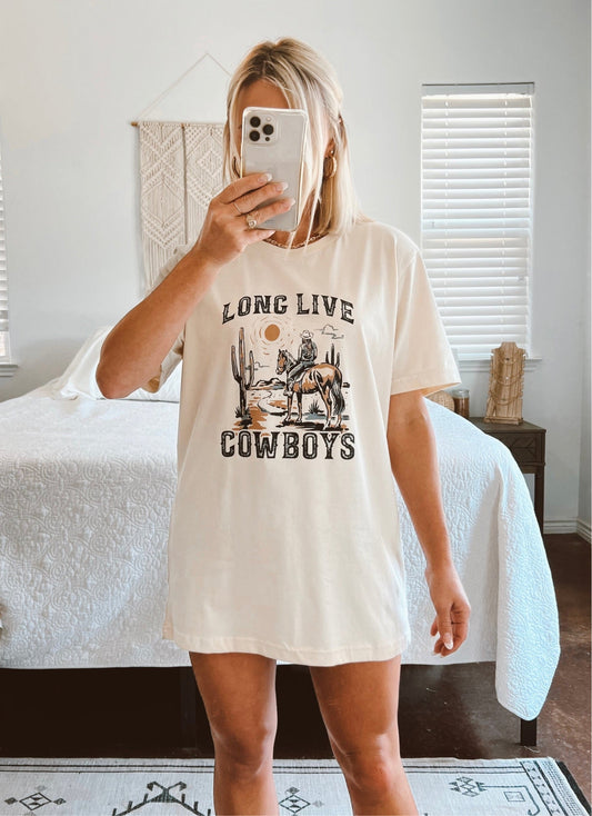 Long Live Cowboys Graphic Tee