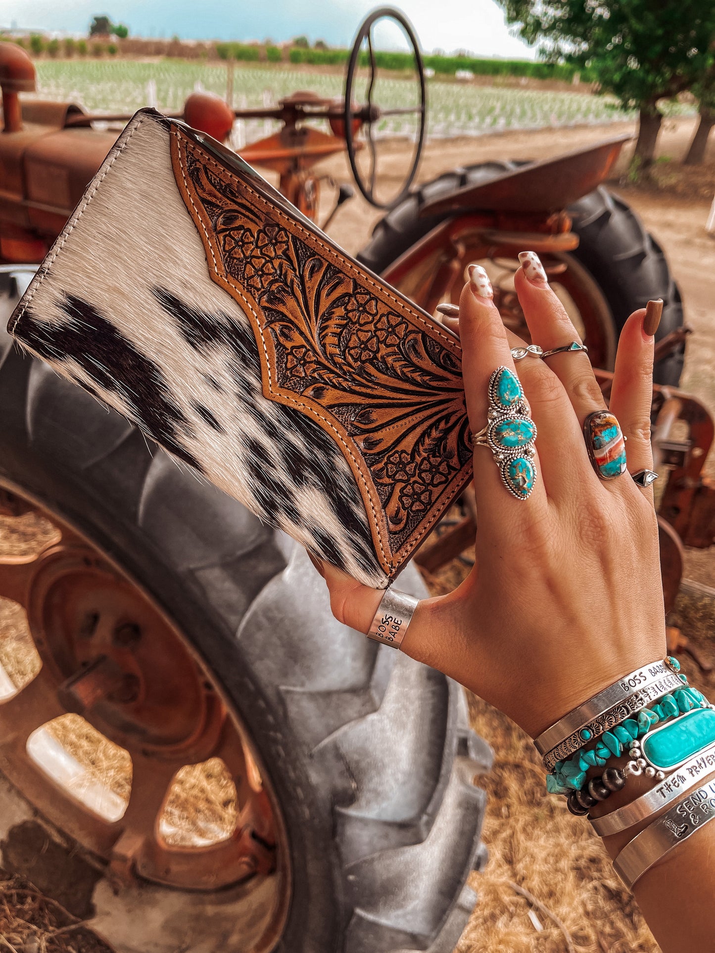 Dusty Anna Tooled Wallet